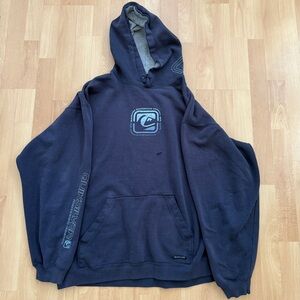 Vintage Quiksilver Men's Hoodie XL